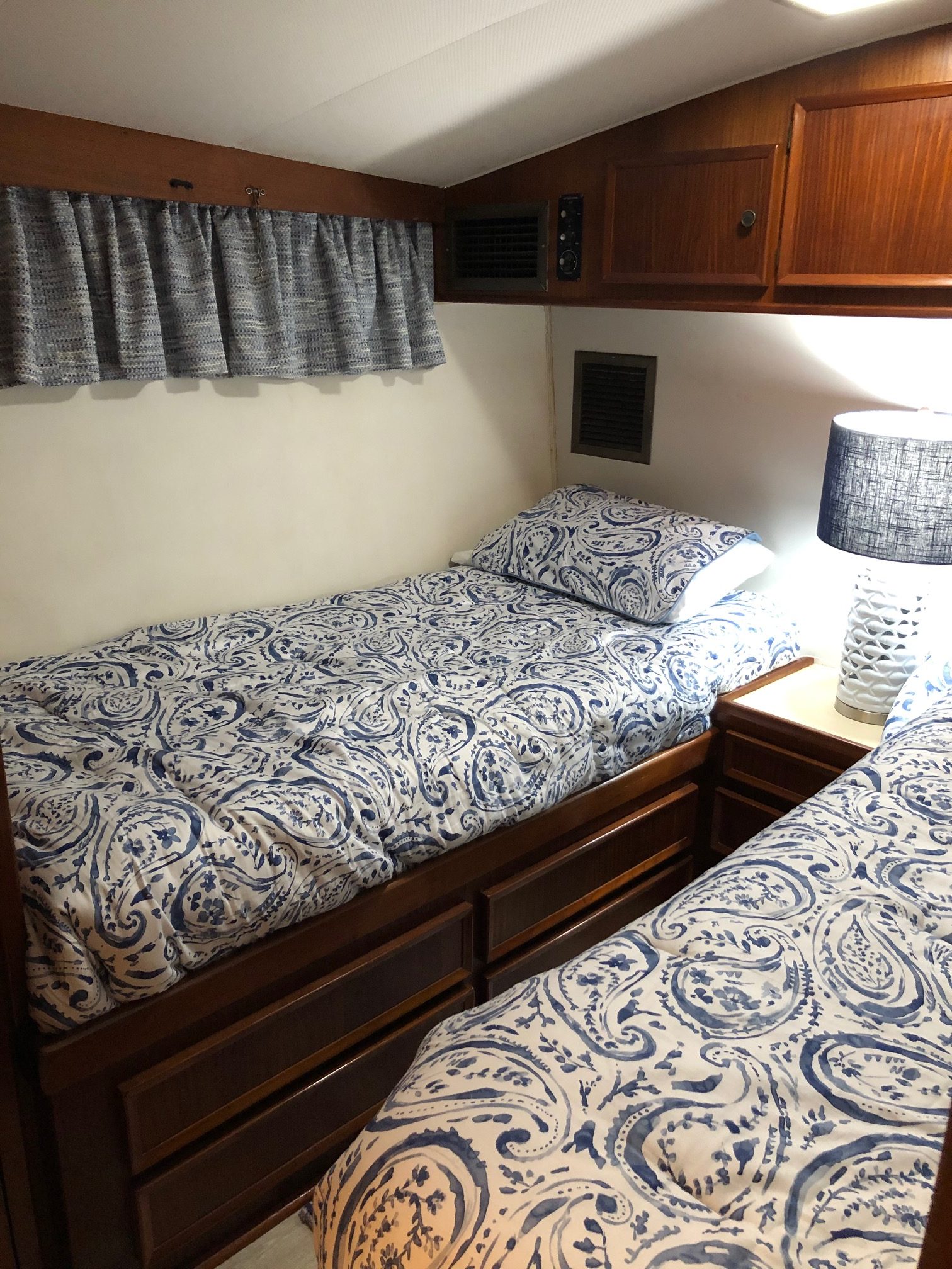 Hatteras Convertible Refit - Interior - Blending a New and Classic Look ...