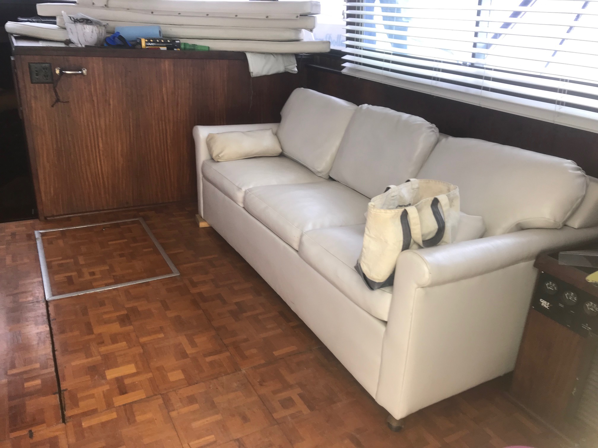 Hatteras Convertible Refit - Interior - Blending a New and Classic Look ...